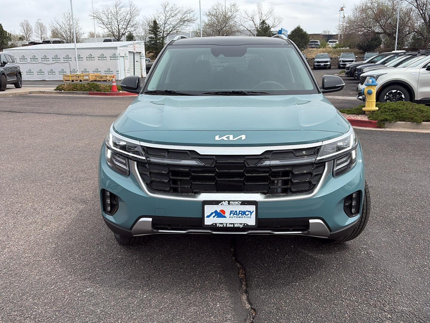 Used 2026 Pluton Blue/Fusion Black Roof Kia SX image 2