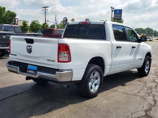 Used 2023 Bright White Clearcoat Ram Big Horn image 4