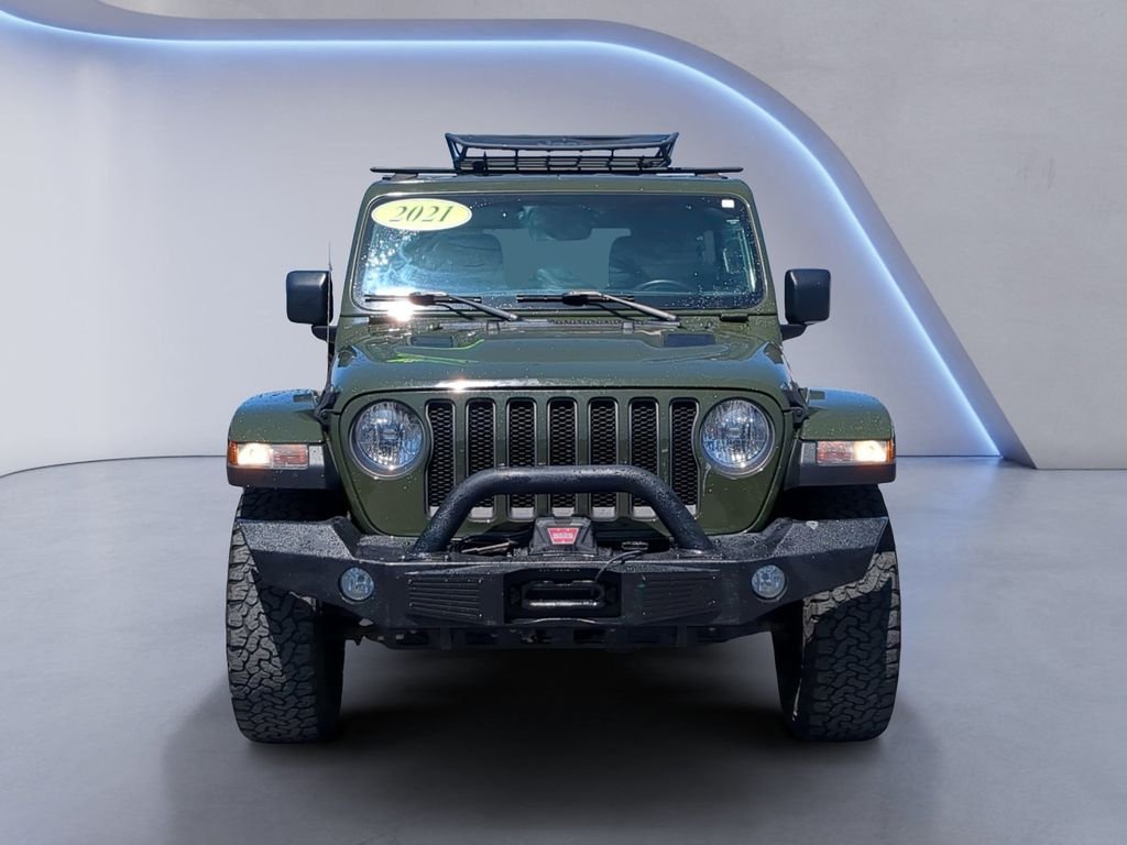Used 2021 Green Jeep Unlimited Rubicon image 10