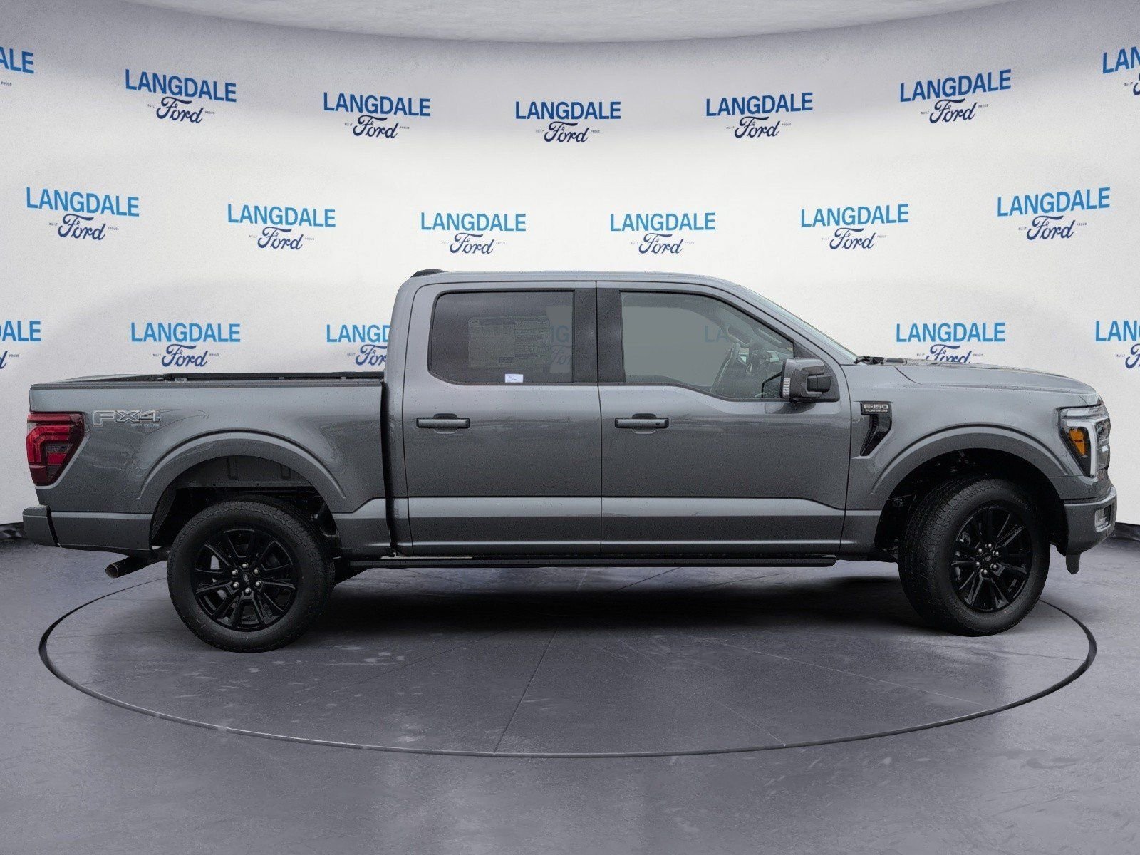 New 2026 Carbonized Gray Metallic Ford Platinum image 3