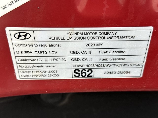 Used 2023 Red Hyundai Limited image 39