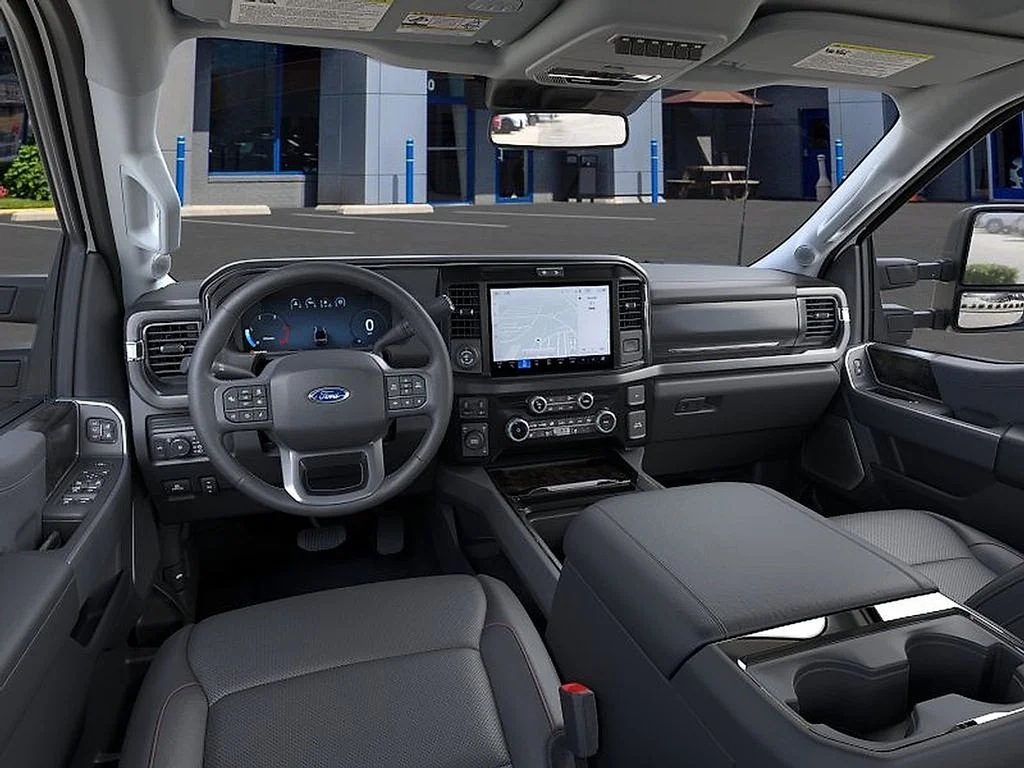 New 2026 Star White Metallic Tri-Coat Ford F-350® Lariat® image 9