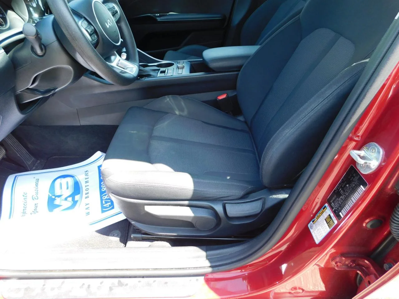 Used 2023 Burgundy Kia LXS AUTO FWD image 27