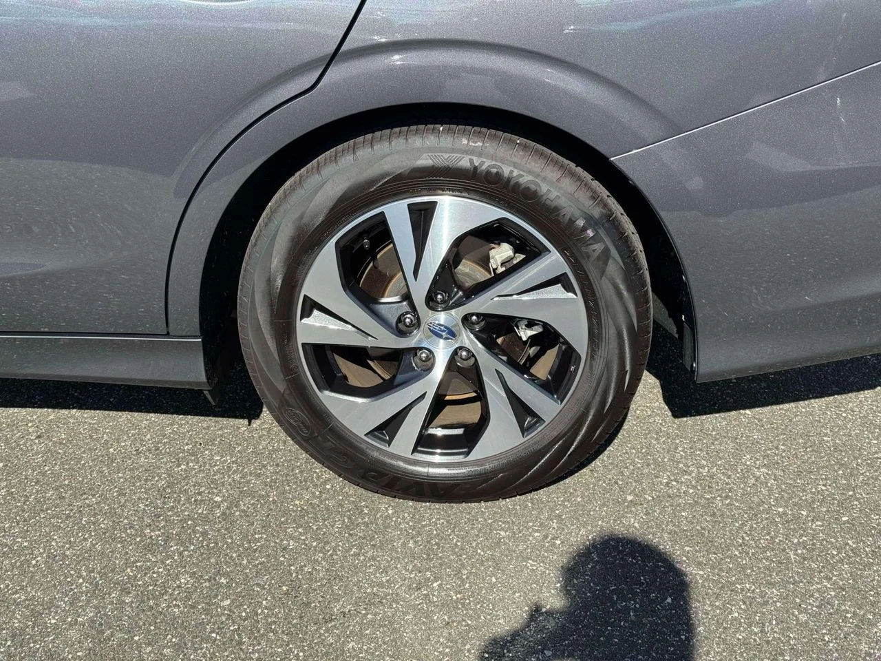 Used 2025 Magnetite Gray Metallic Subaru Premium image 12