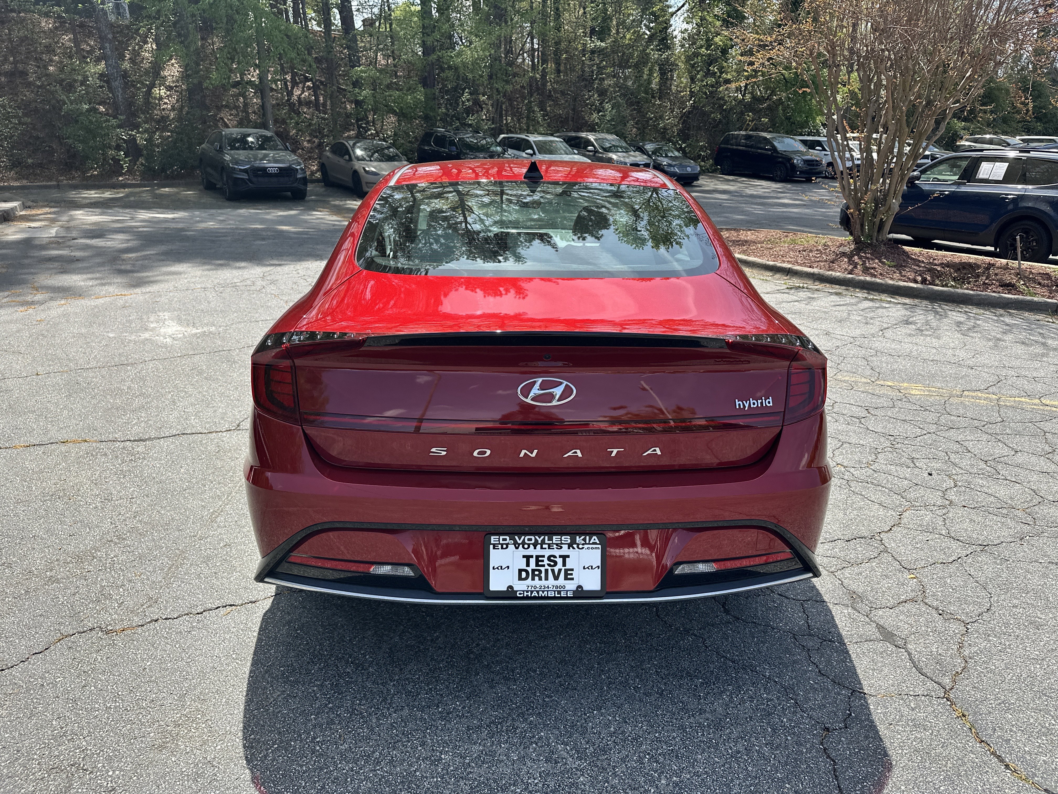 Used 2023 Ultimate Red Hyundai SEL image 6