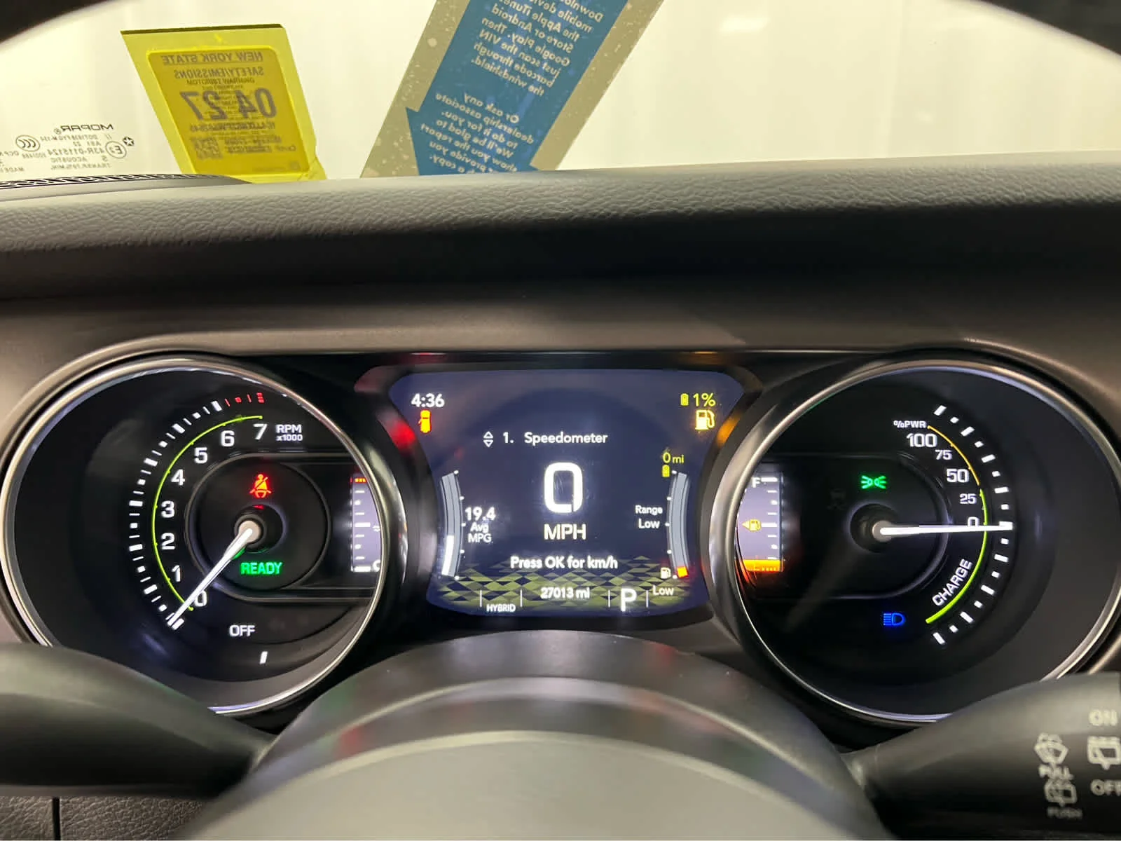 Used 2023 Bright White Clearcoat Jeep  image 25
