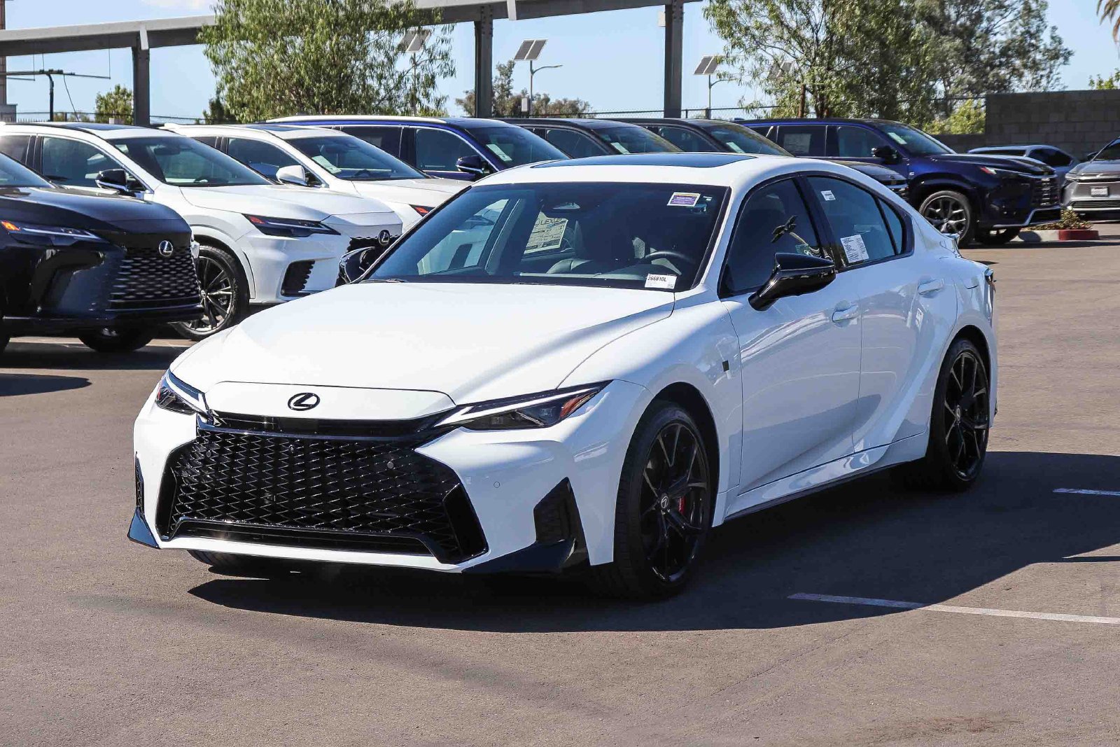 New 2026 Ultra White Lexus  350 F SPORT AWD image 3