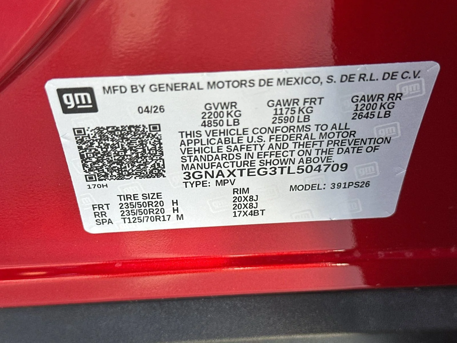 2026 Chevrolet Equinox RS - Photo 29