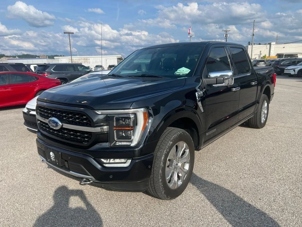 Used 2021 Black Ford Platinum image 2