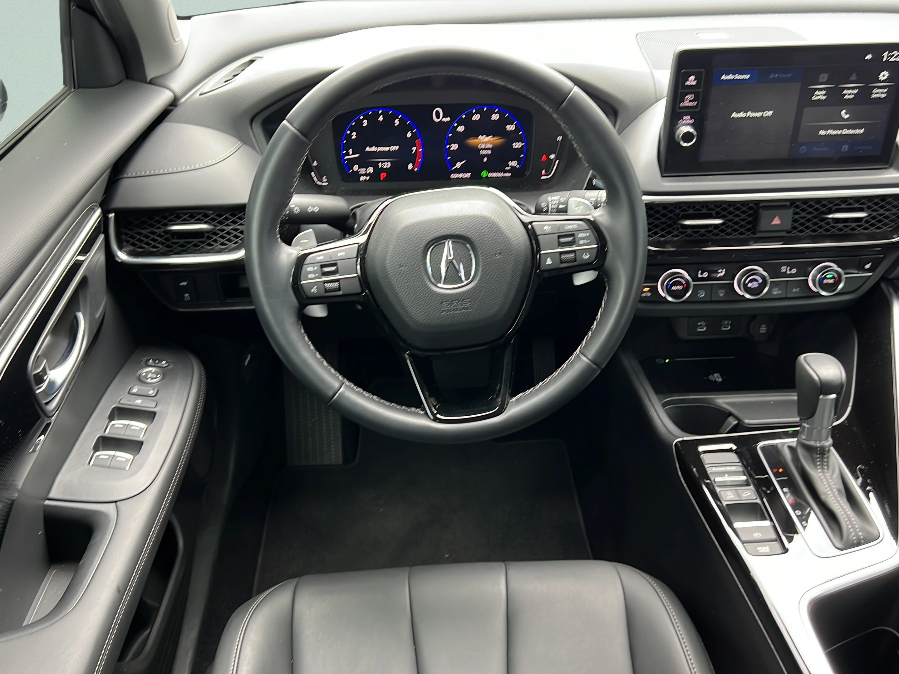 Used 2025 Crystal Black Pearl Acura Base image 15