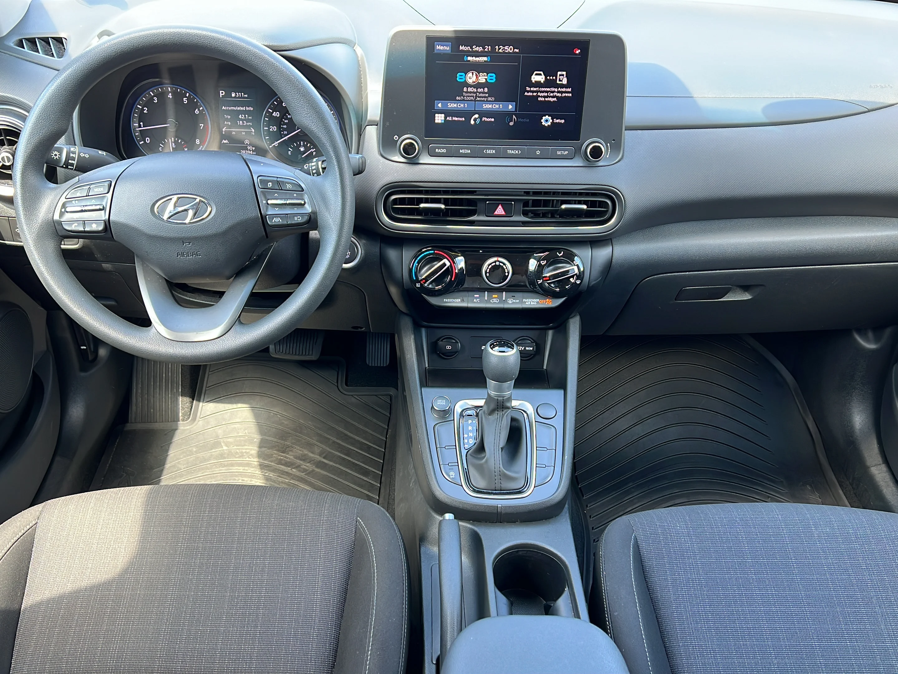 Used 2023 Pulse Red w/Black Roof Hyundai SEL image 14