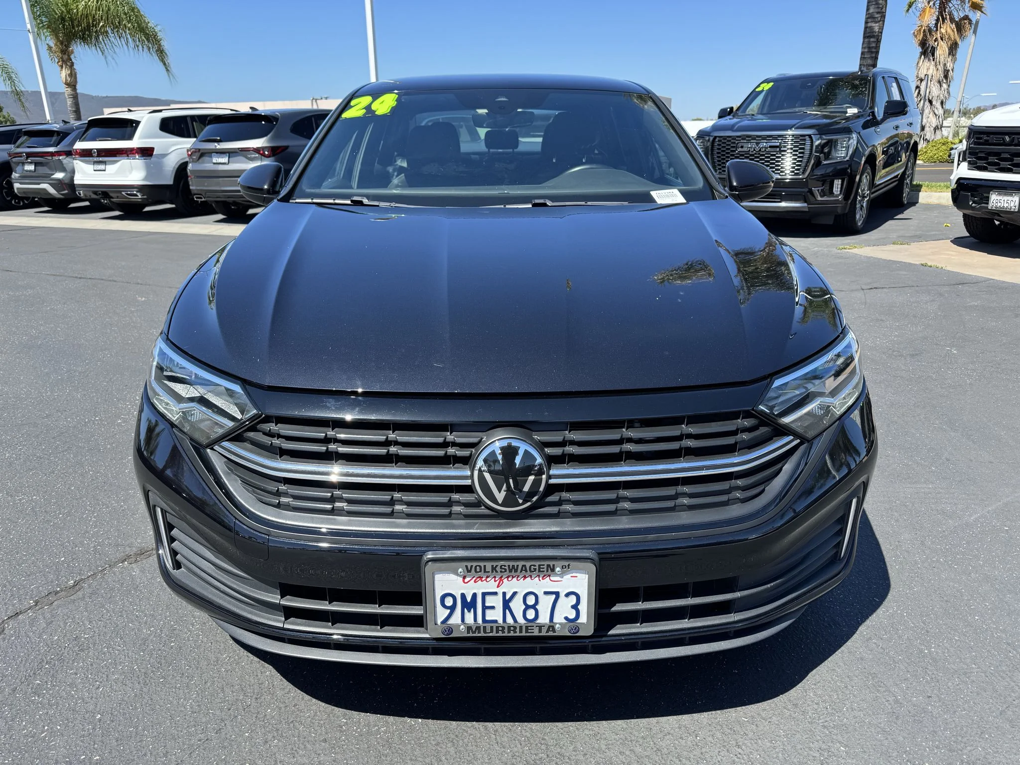Used 2024 Deep Black Pearl Volkswagen Sport image 3