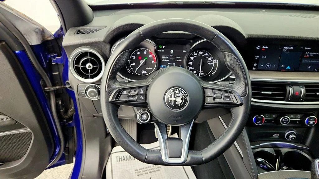 Used 2022 Anodized Blue Metallic Alfa Romeo Ti AWD image 14
