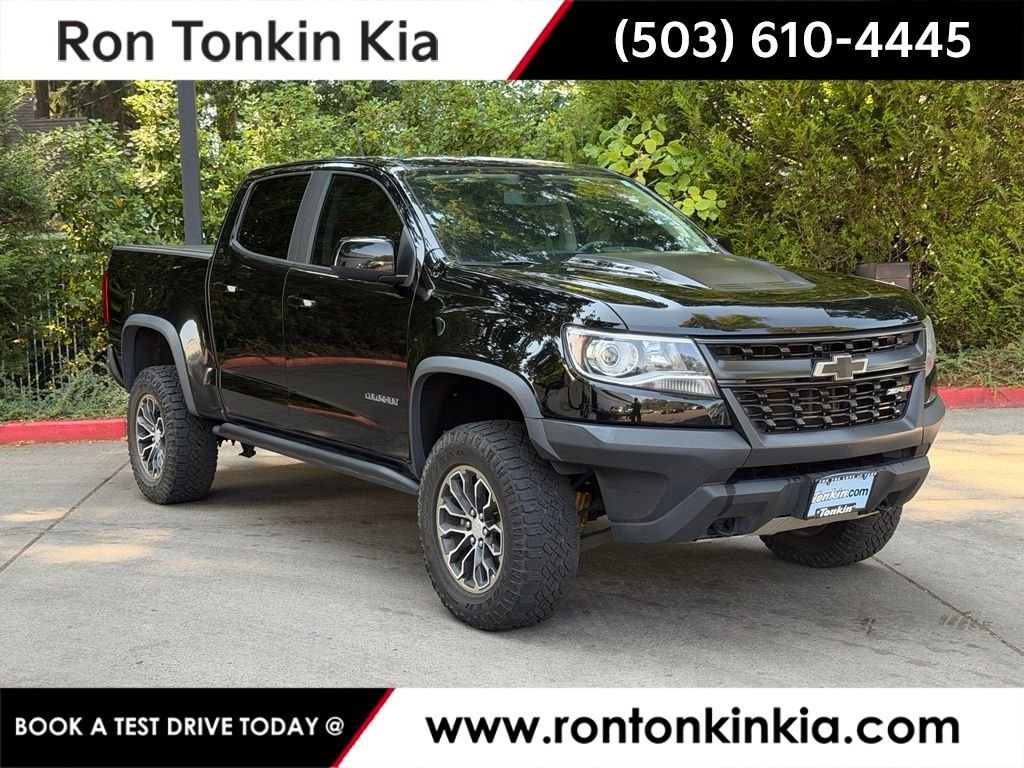 Used 2018 Graphite Metallic Chevrolet ZR2 image 1