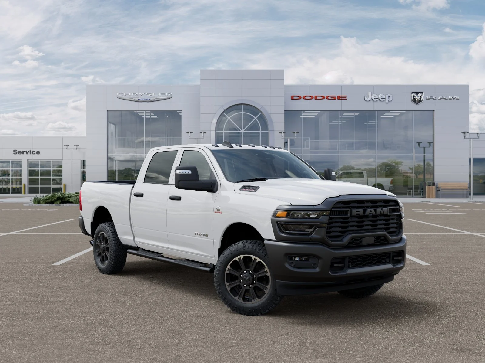 New 2026 Bright White Clear-Coat Exterior Paint RAM Tradesman image 32