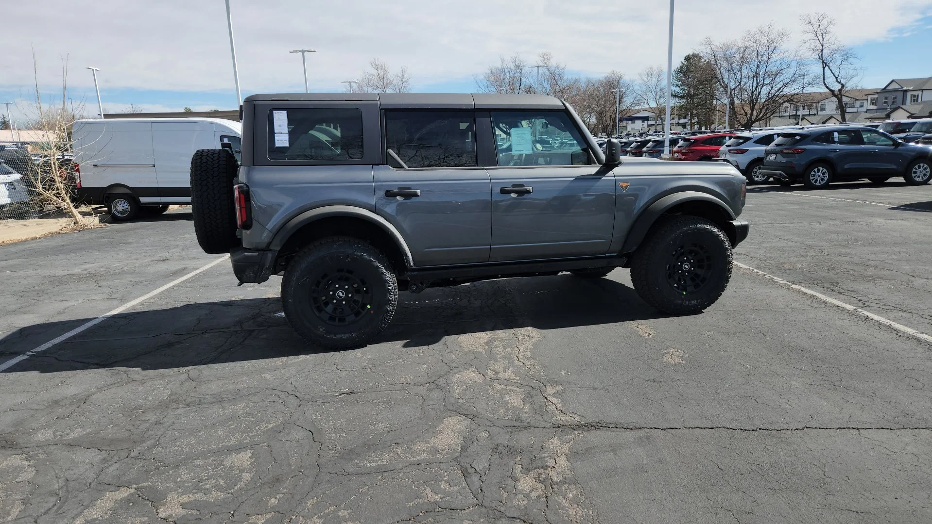 New 2026 Carbonized Gray Metallic Ford Badlands image 16
