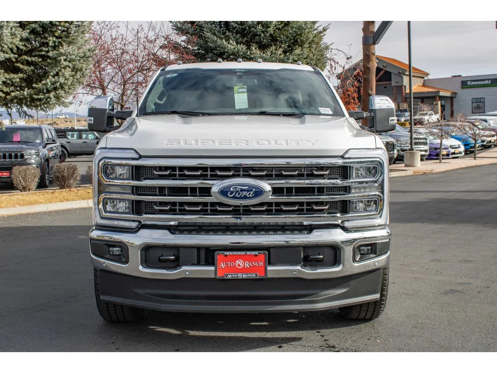 New 2026 Star White Metallic Tri-Coat Ford King Ranch image 3
