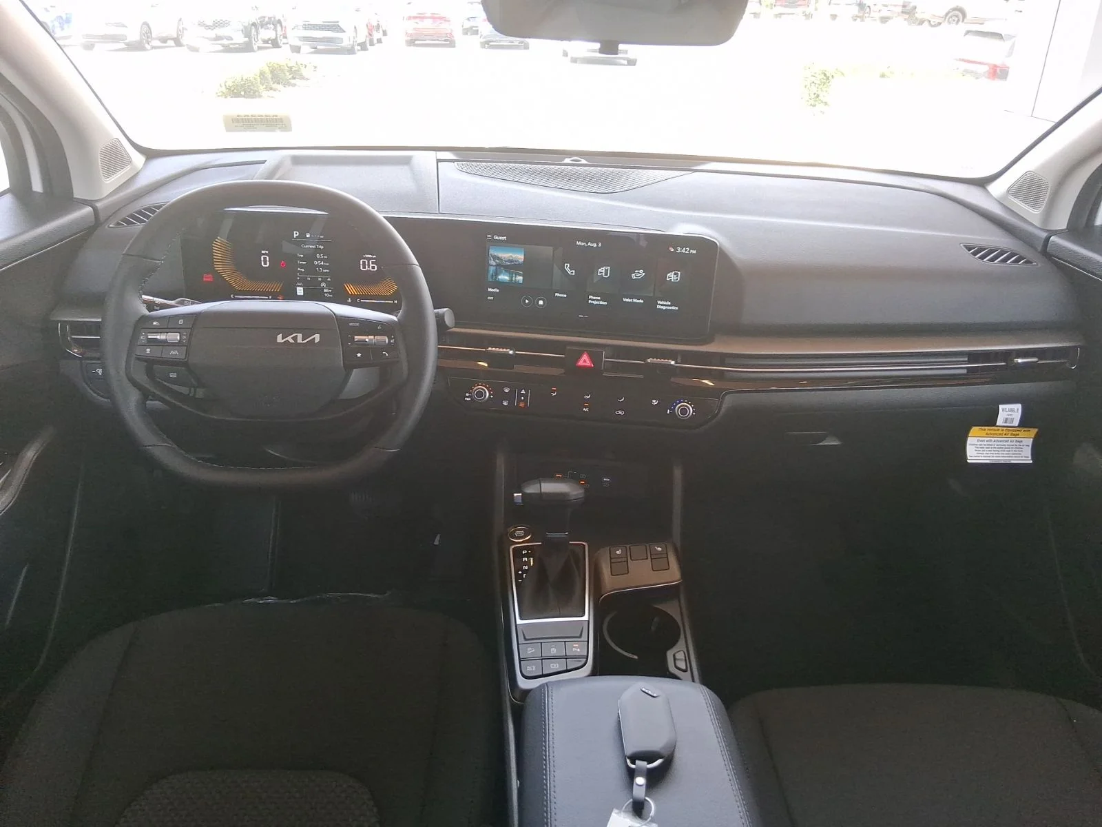 New 2026 White Kia LX image 16