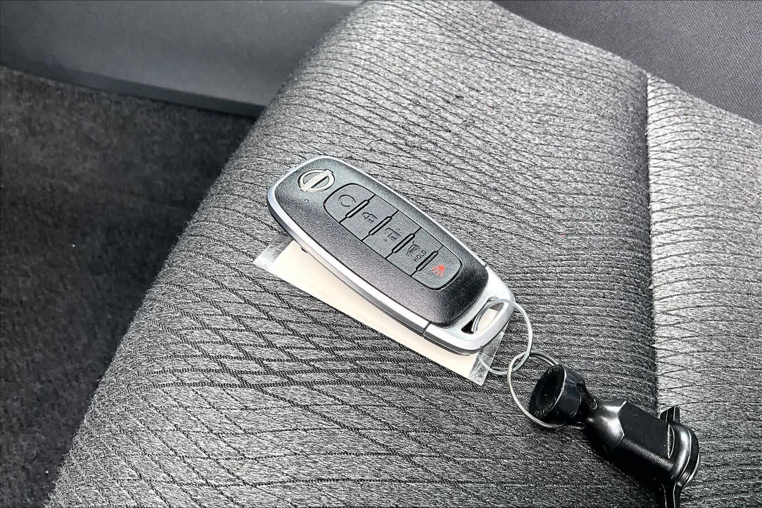 Certified Used 2025 Brilliant Silver Metallic Nissan SV image 14