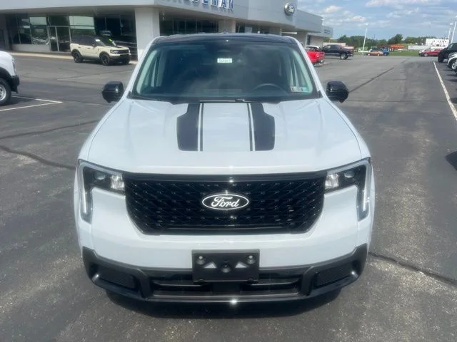 New 2025 Space White Metallic Ford Lariat image 2
