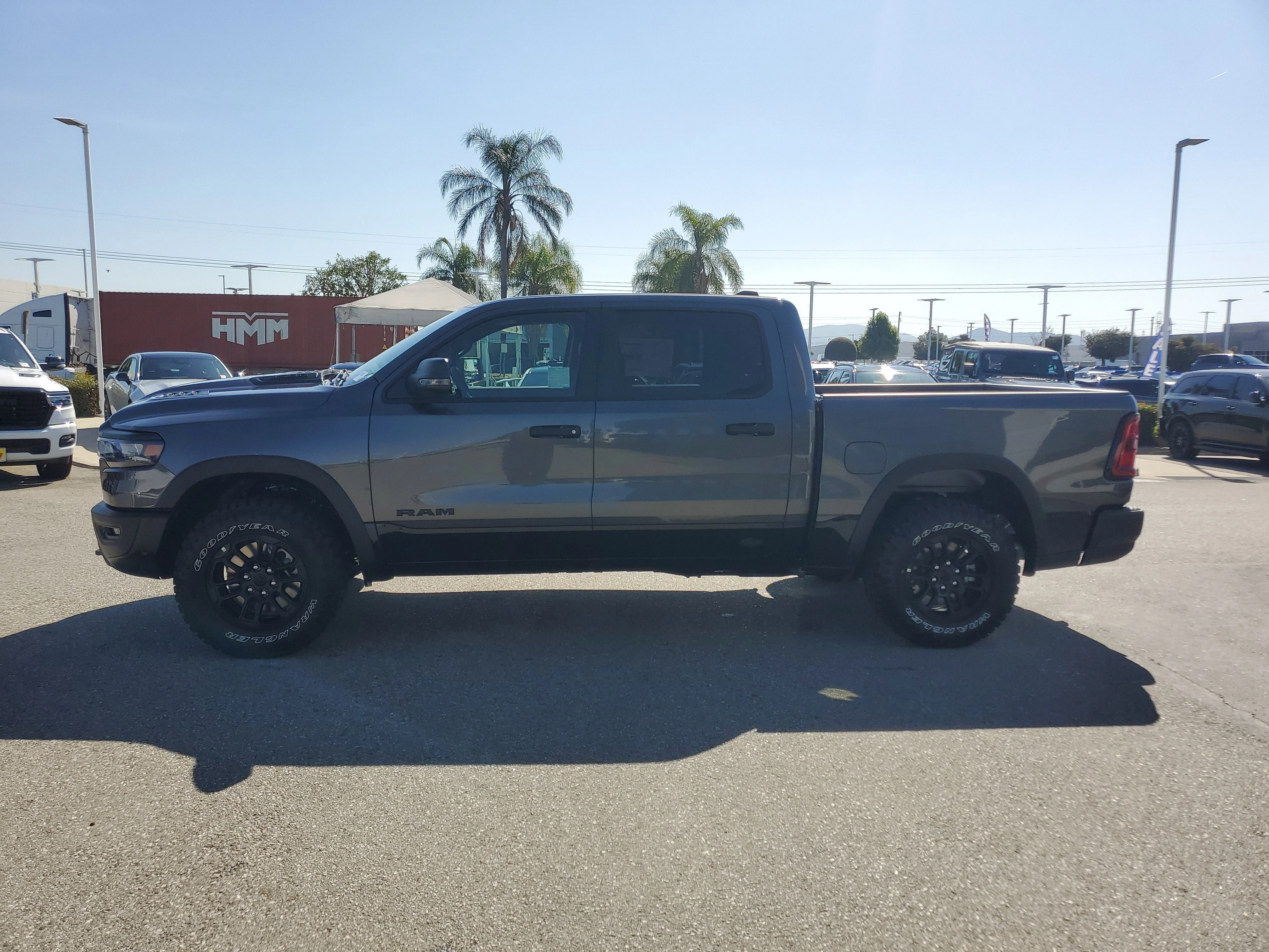 New 2026 Granite Crystal Metallic Clear-Coat Exterior Paint RAM Rebel image 7