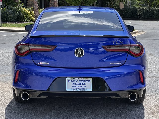 Used 2024 Apex Blue Pearl Acura SH-AWD w/A-Spec Package image 5