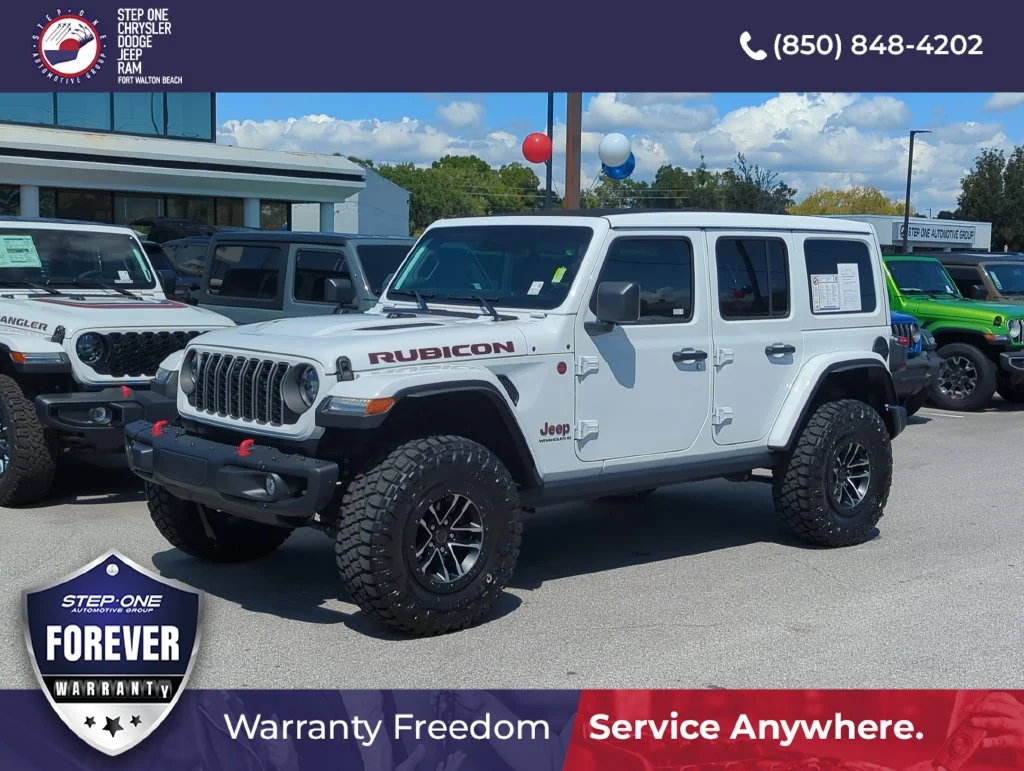 Used 2025 White Jeep Rubicon X image 2