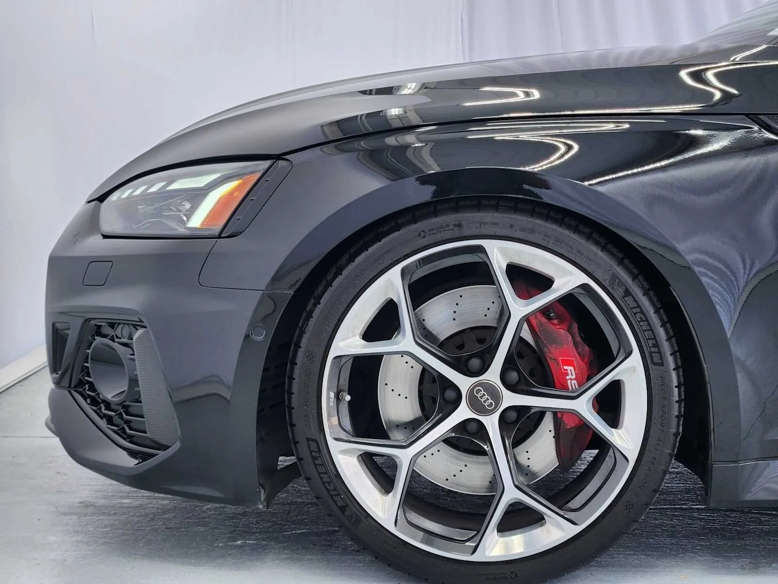 Used 2024 Mythos Black Metallic Audi  image 10