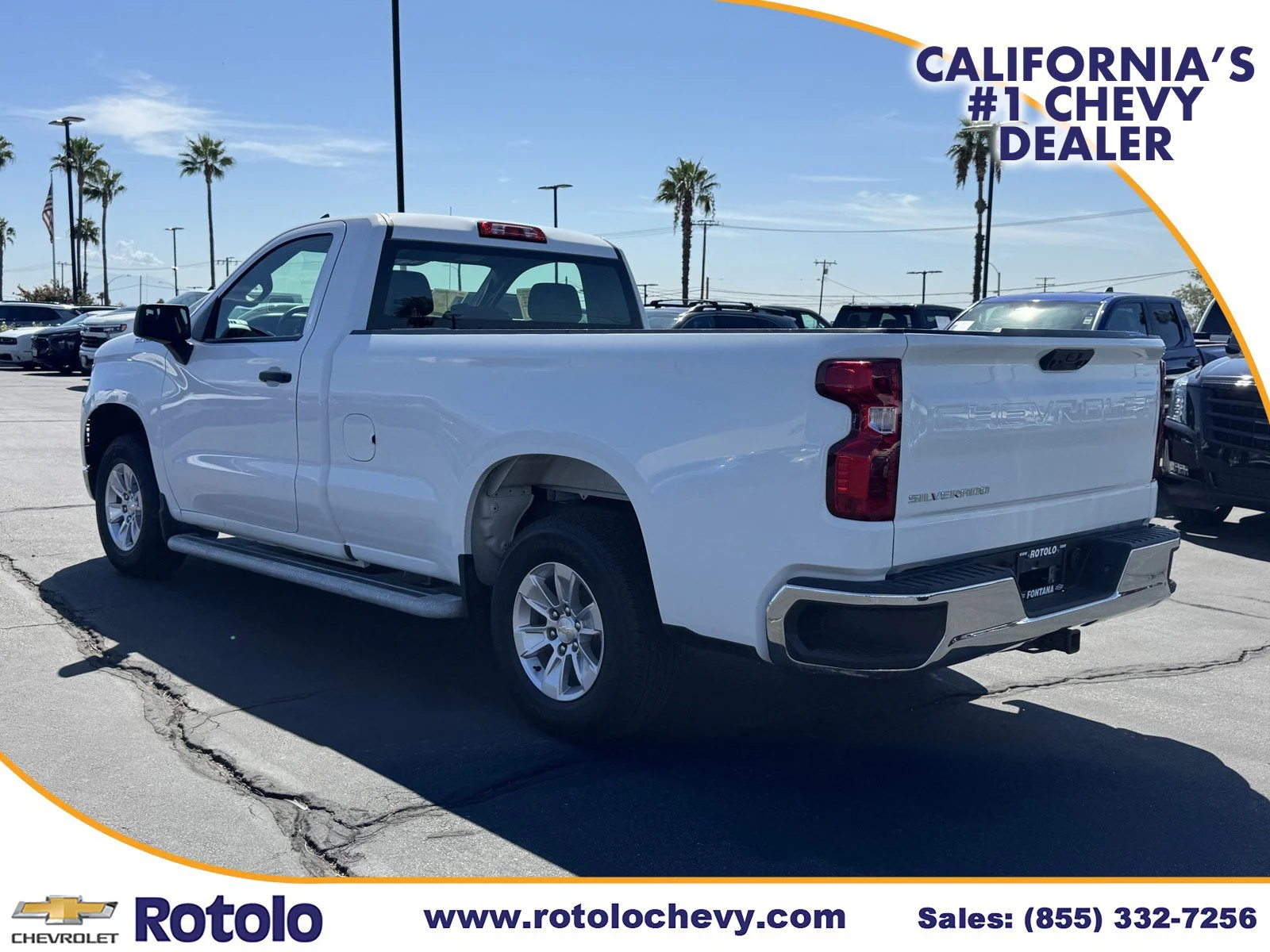 Used 2025 Summit White Chevrolet Work Truck image 4