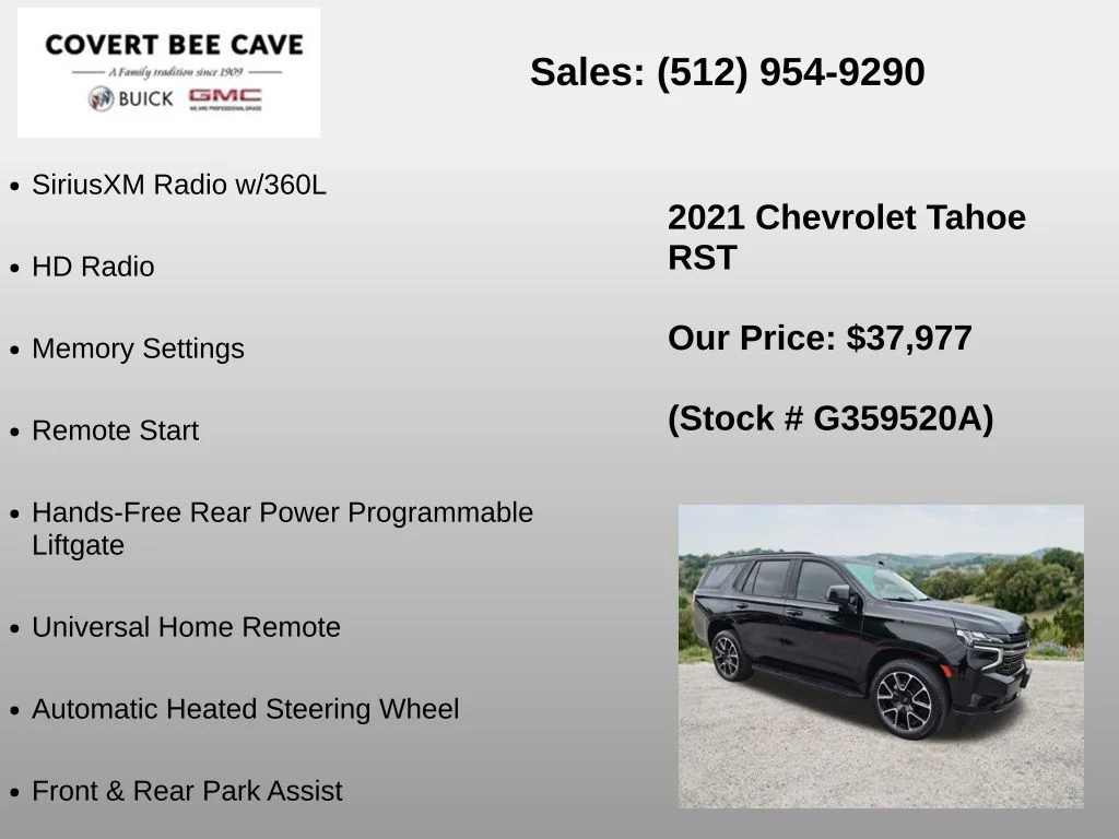 Used 2021 Black Chevrolet RST image 36