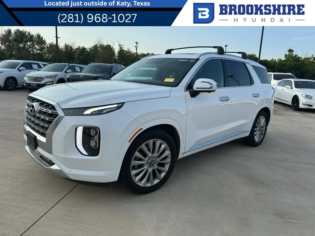 Used 2020 Hyper White Hyundai Limited image 1