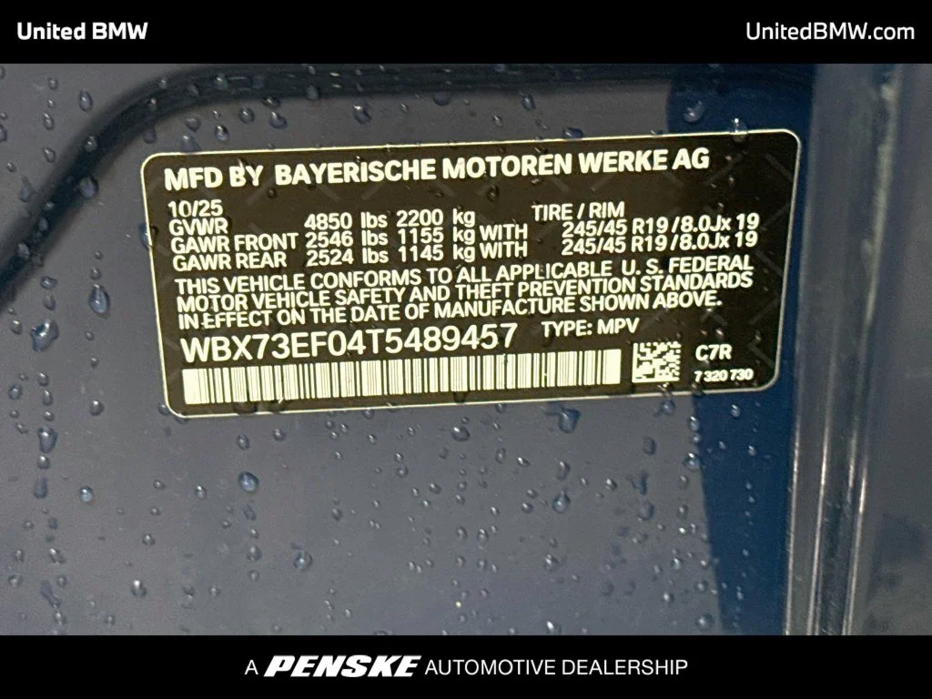 Certified Used 2026 Night Dusk Blue Metallic BMW xDrive28i image 22