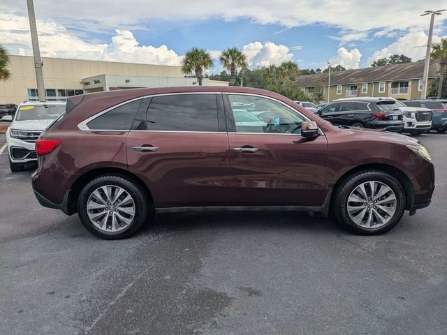 Used 2014 Red Acura 3.5L Technology Package image 2