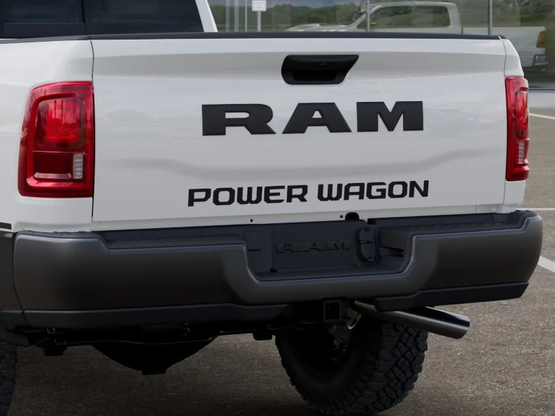 New 2026 Bright White Clear-Coat Exterior Paint RAM Power Wagon image 55