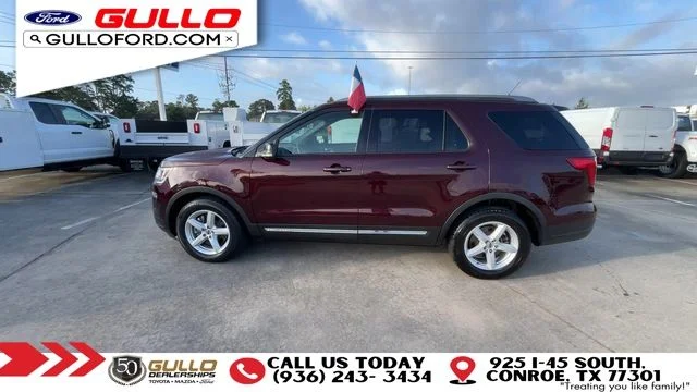 Certified Used 2018 Burgundy Velvet Metallic Tinted Clearcoat Ford XLT image 5