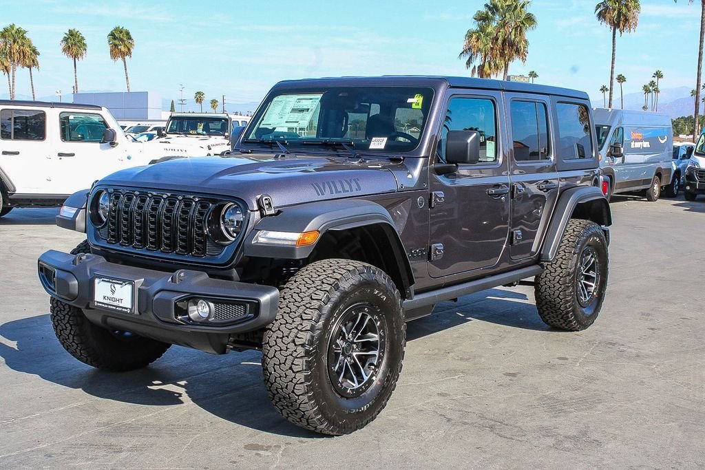New 2026 Granite Crystal Metallic Clearcoat Jeep Willys image 4