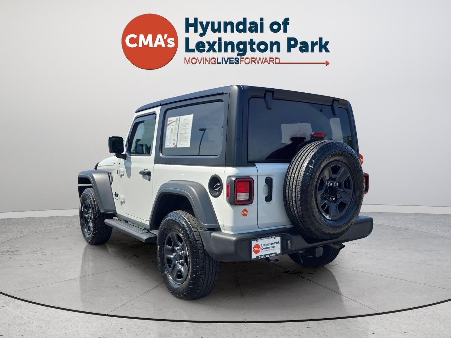 Used 2026 Bright White Clearcoat Jeep Sport image 5