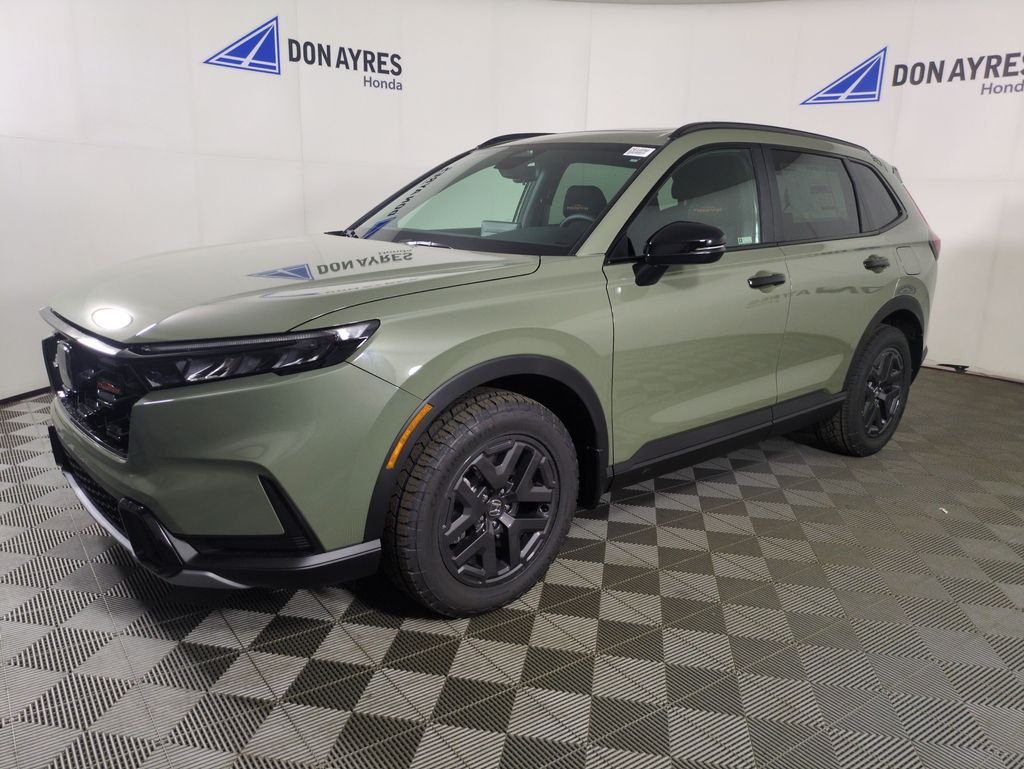 New 2026 Ash Green Metallic Honda TrailSport image 1