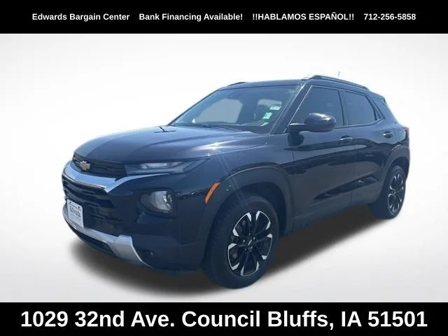 Used 2021 Blue Chevrolet LT image 3
