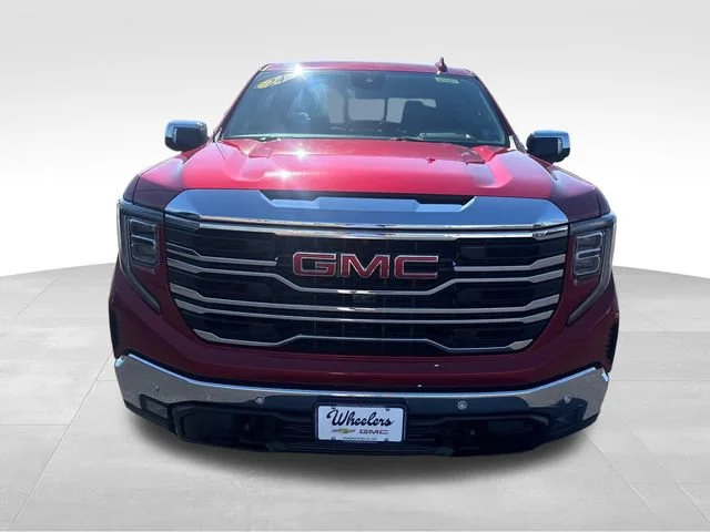 Used 2024 Volcanic Red Tintcoat GMC SLT image 10