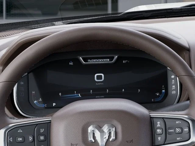 New 2026 Bright White Clear-Coat Exterior Paint RAM Laramie image 17