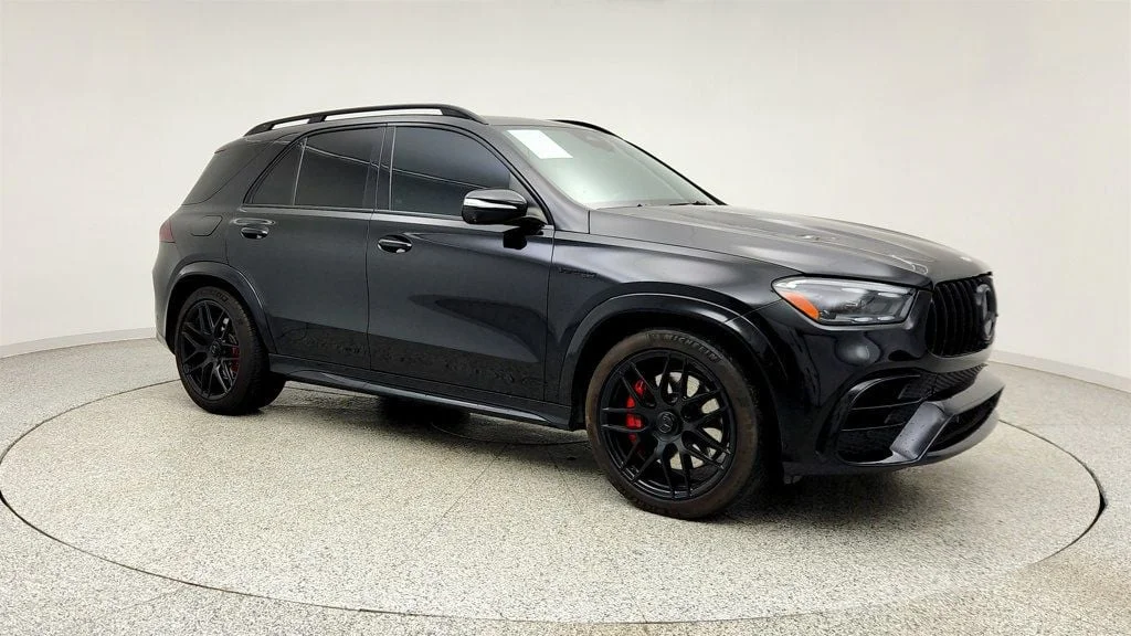 Used 2024 Obsidian Black Metallic Mercedes-Benz AMG® GLE 63 S 4MATIC+ SUV w/ 22