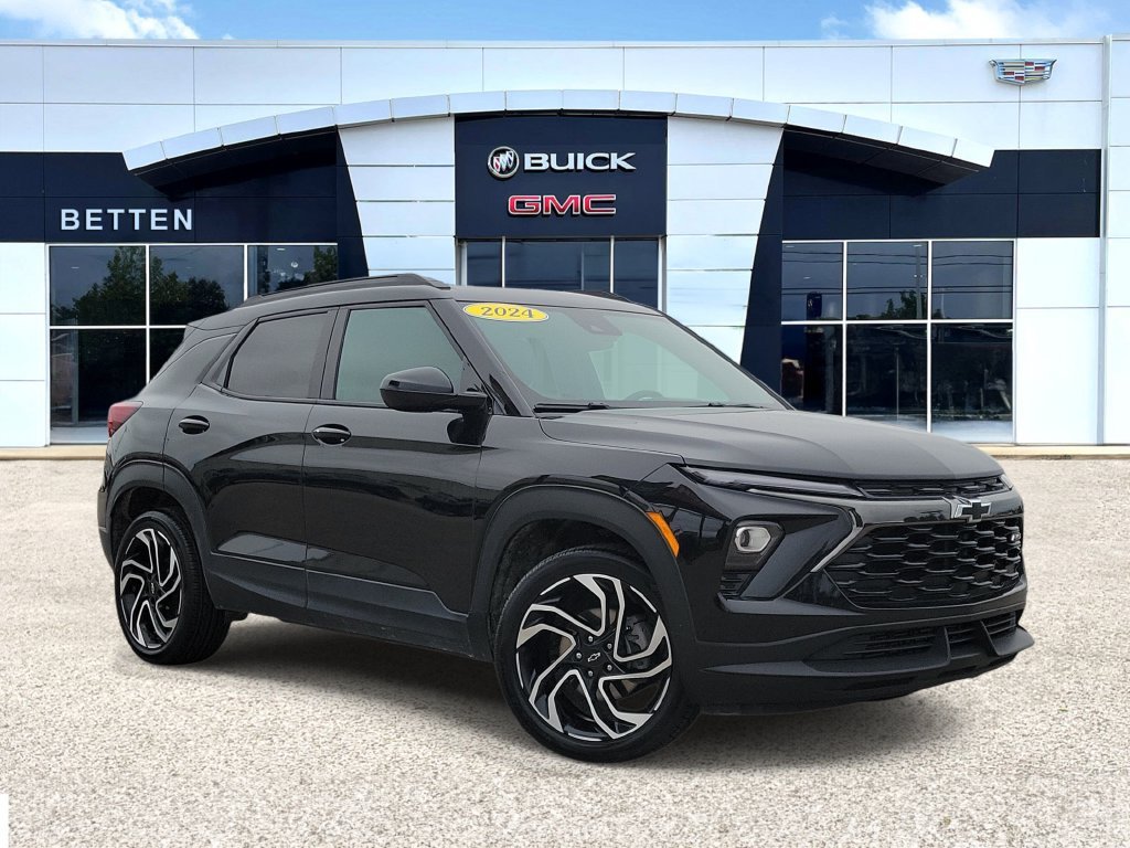 Used 2024 Mosaic Black Metallic Chevrolet RS image 1