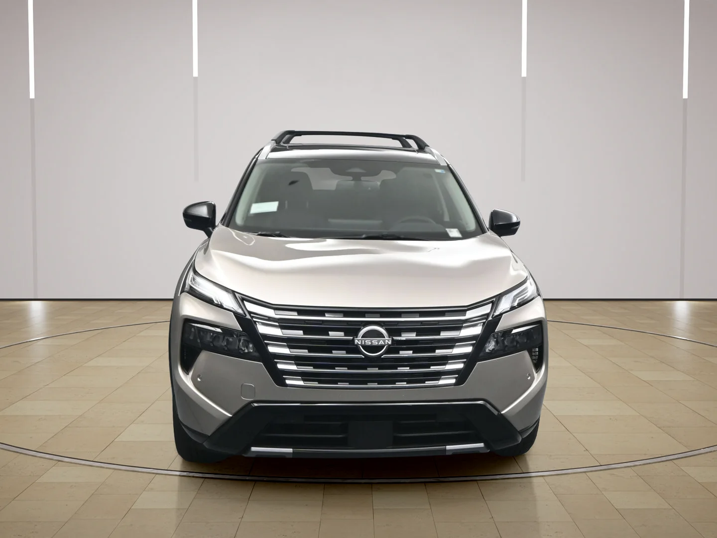 New 2026 Champagne Silver Metallic / Super Black Two-tone Nissan Platinum image 2