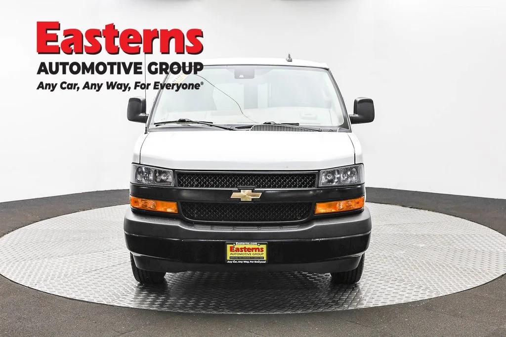 Used 2021 White Chevrolet Work Van image 2