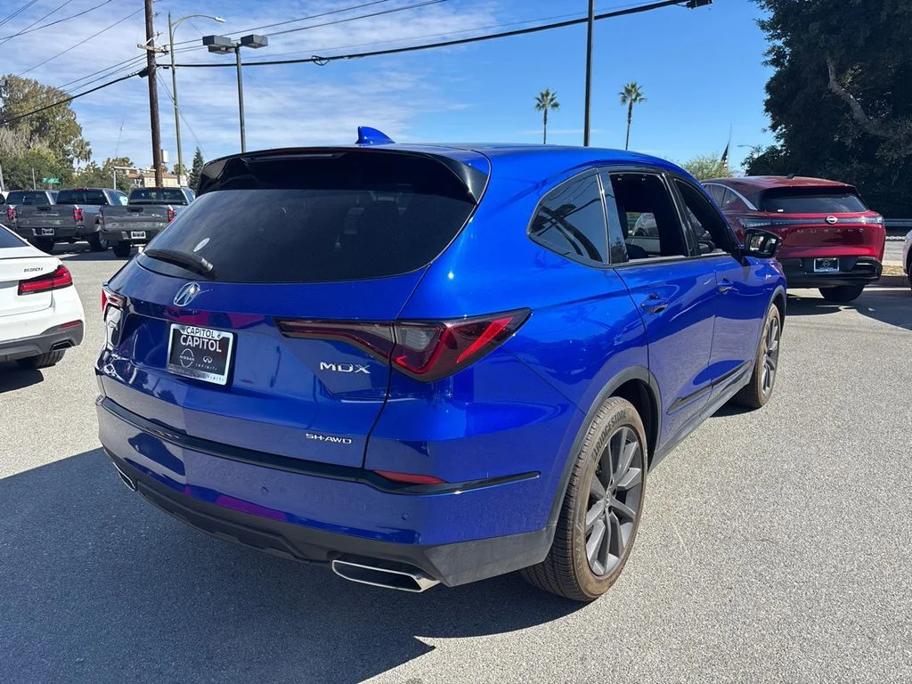 Certified Used 2025 Canyon River Blue Metallic Acura A-Spec image 5