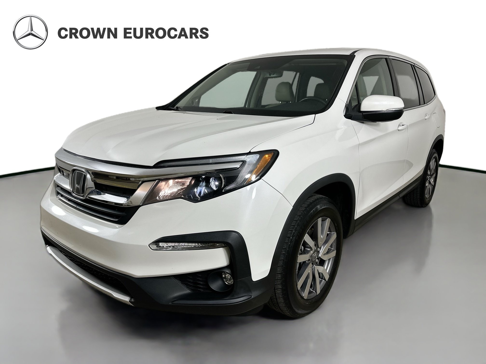 Used 2020 Platinum White Pearl Honda EX-L image 1