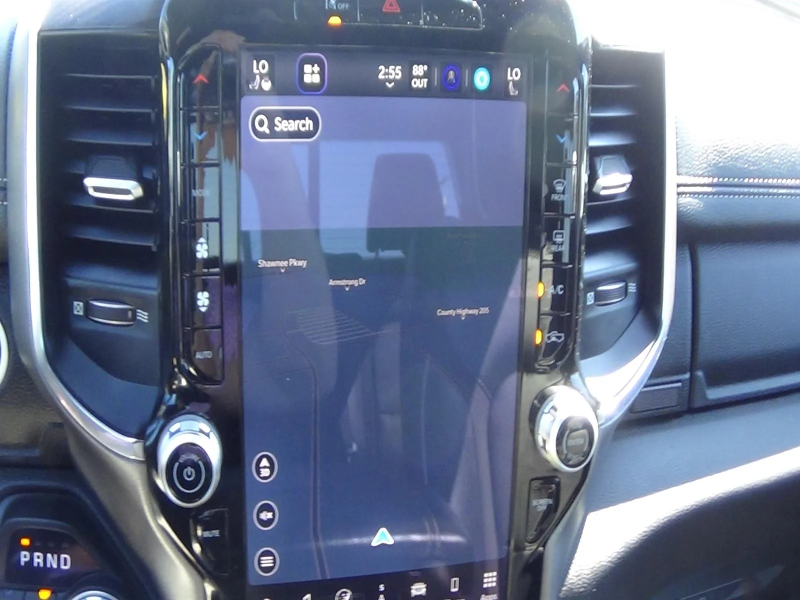 Used 2025 Delmonico Red Pearl Coat (prv) RAM Laramie image 28