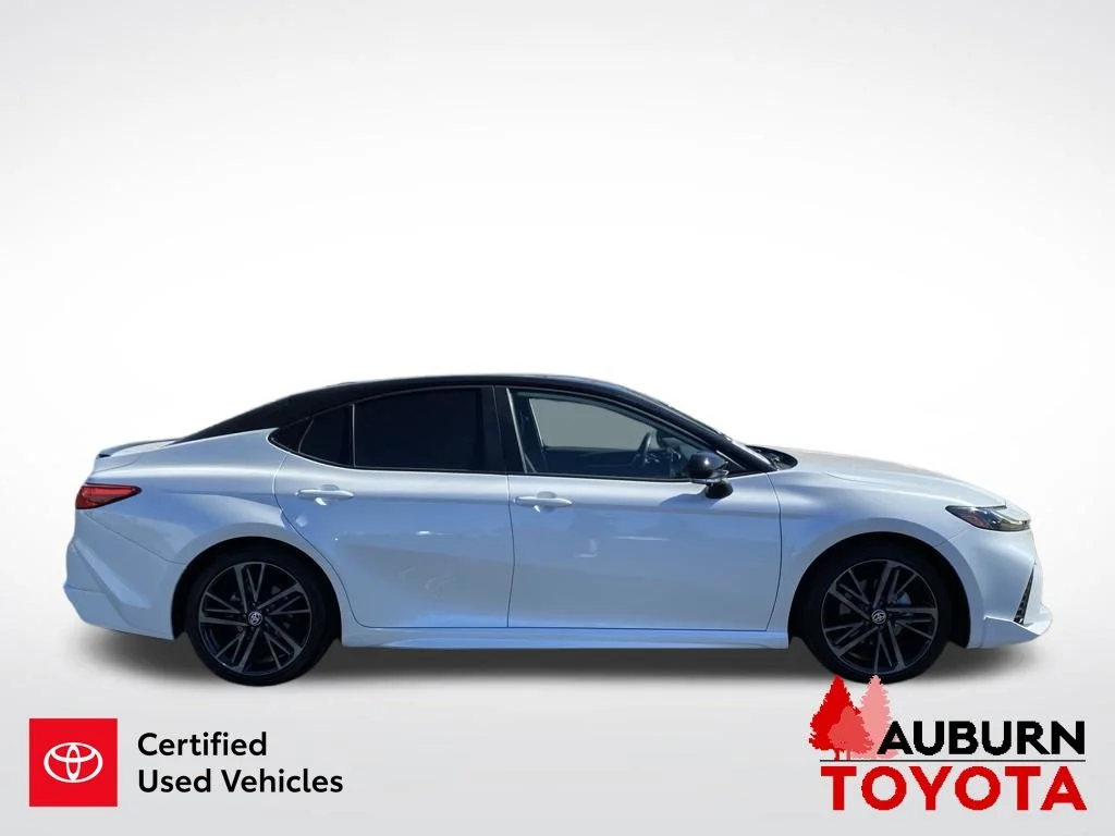 Certified Used 2025 Midnight Black Metallic Toyota XSE image 9