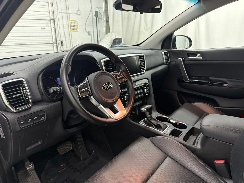 Used 2020 Blue Kia EX image 14